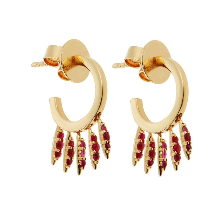 Grass Fringe Mini Hoops Υ - RU - Grass - Ileana Makri