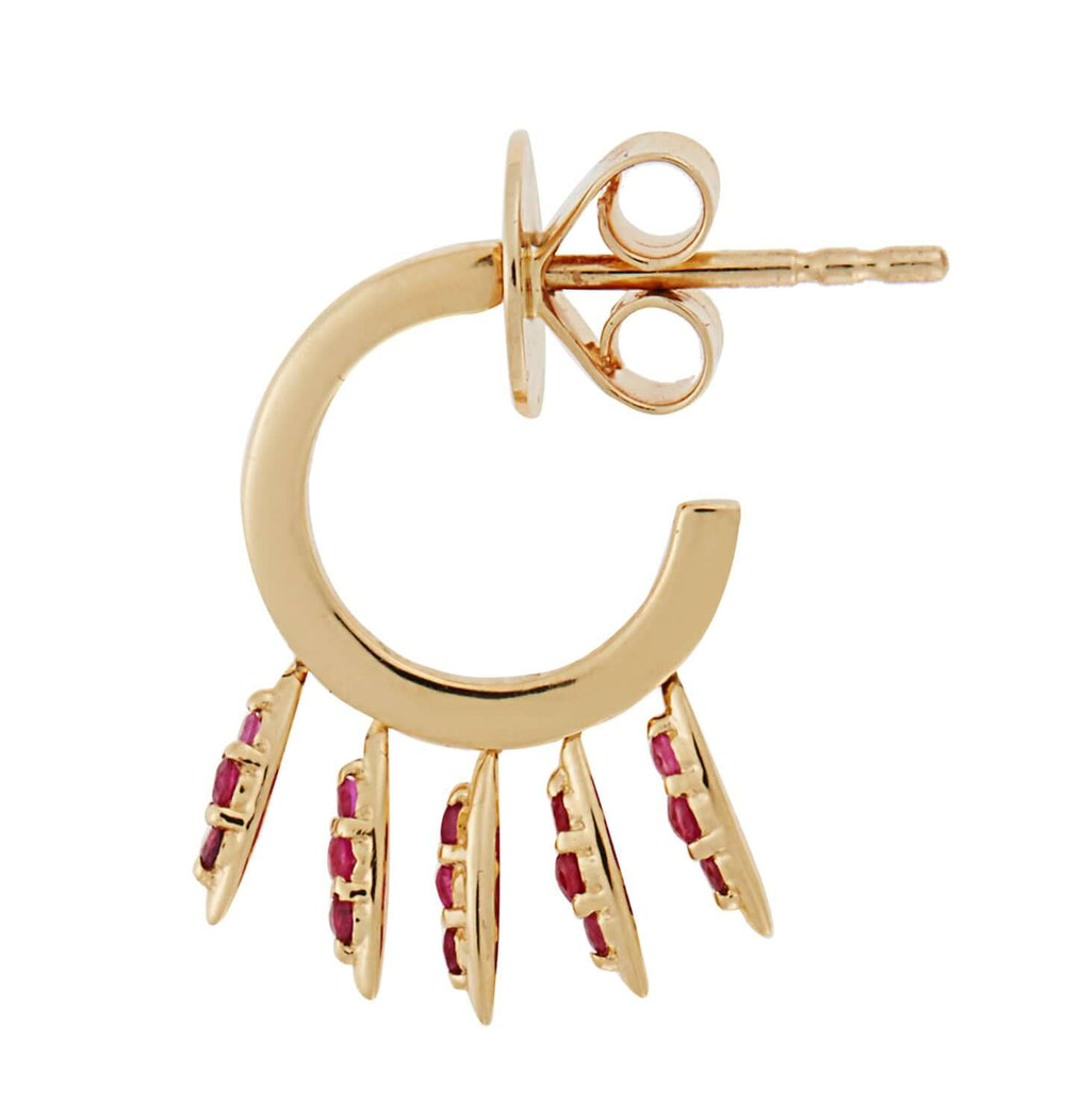 Grass Fringe Mini Hoops Υ - RU - Grass - Ileana Makri