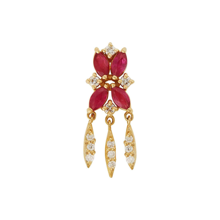 Grass Iris Earrings Y - D - RU - Grass - Ileana Makri