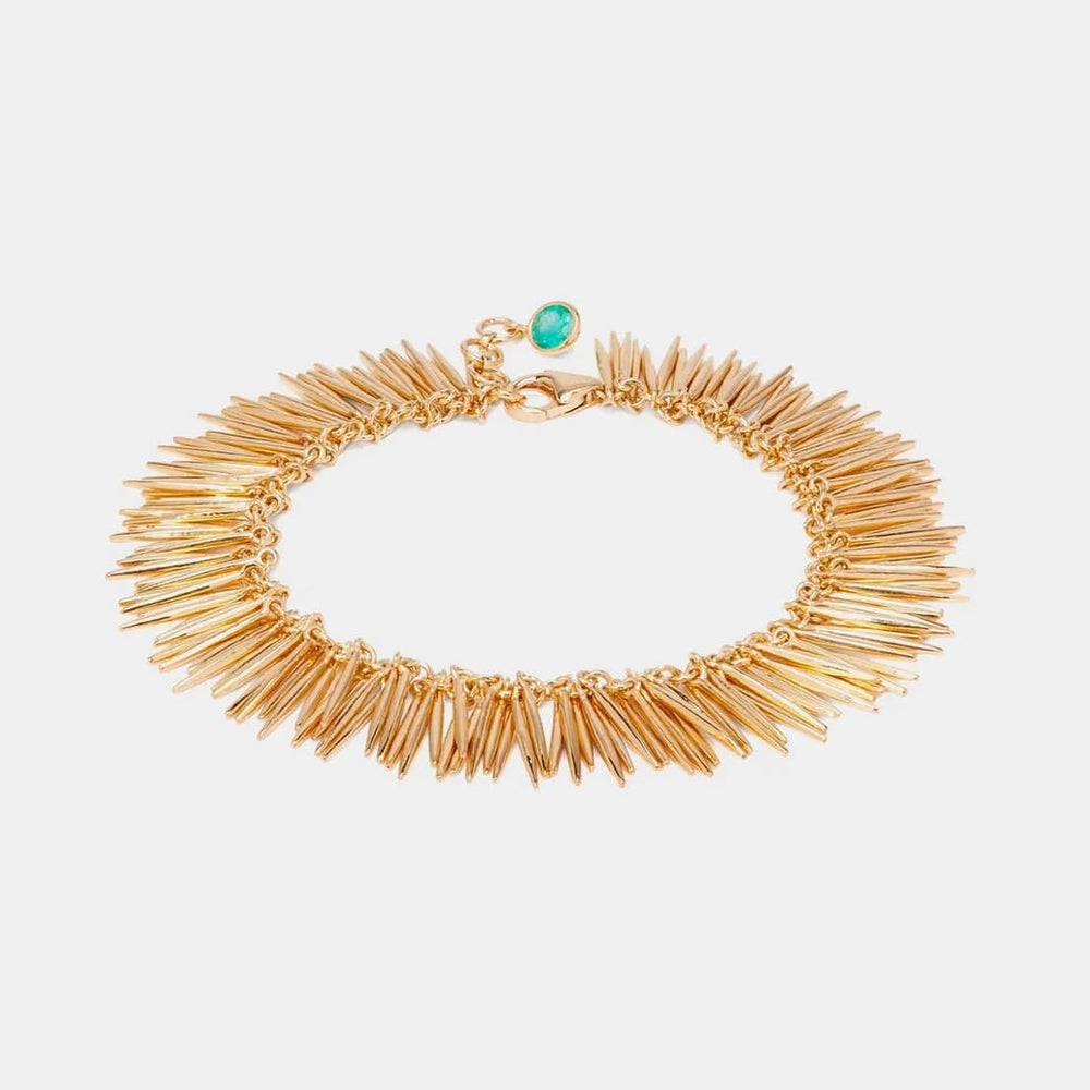 Grass Leaves Bracelet Y - EM - Grass - Ileana Makri