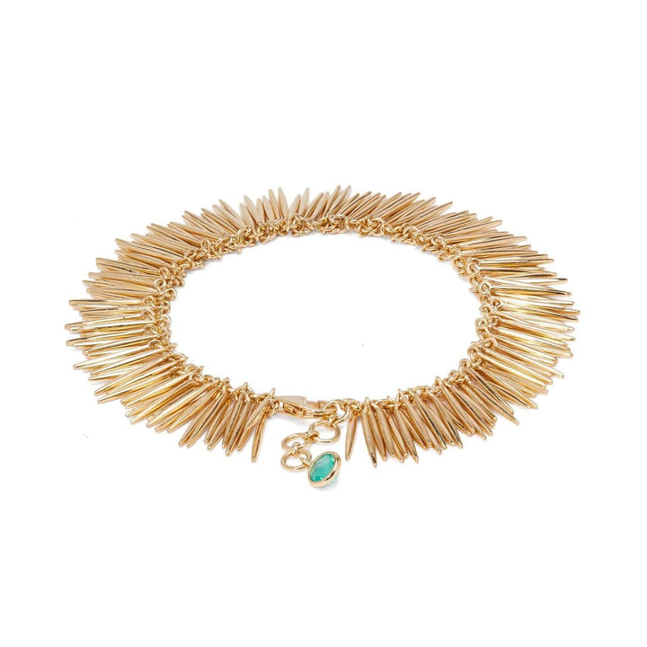 Grass Leaves Bracelet Y - EM - Grass - Ileana Makri