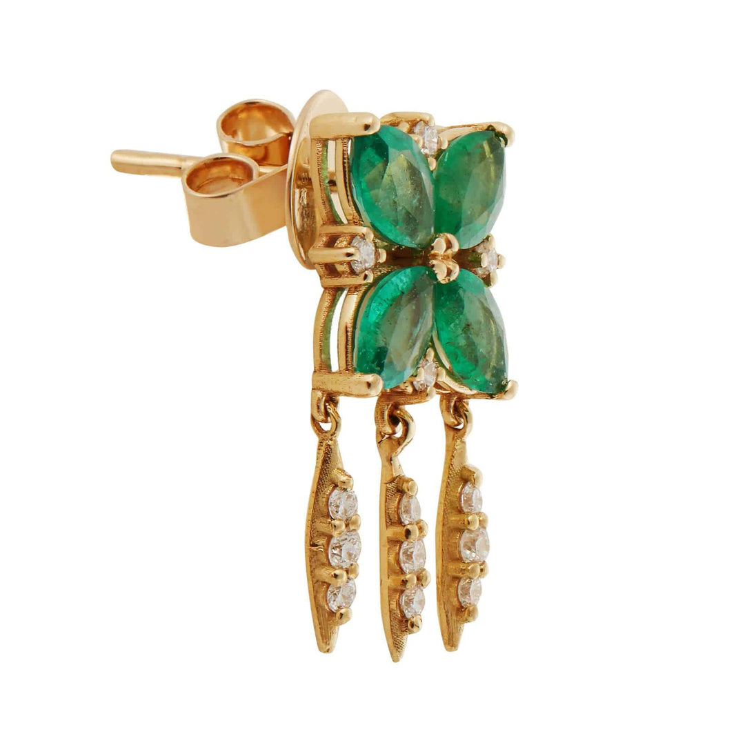 Grass Lilly Earrings Y - D - EM - Grass - Ileana Makri