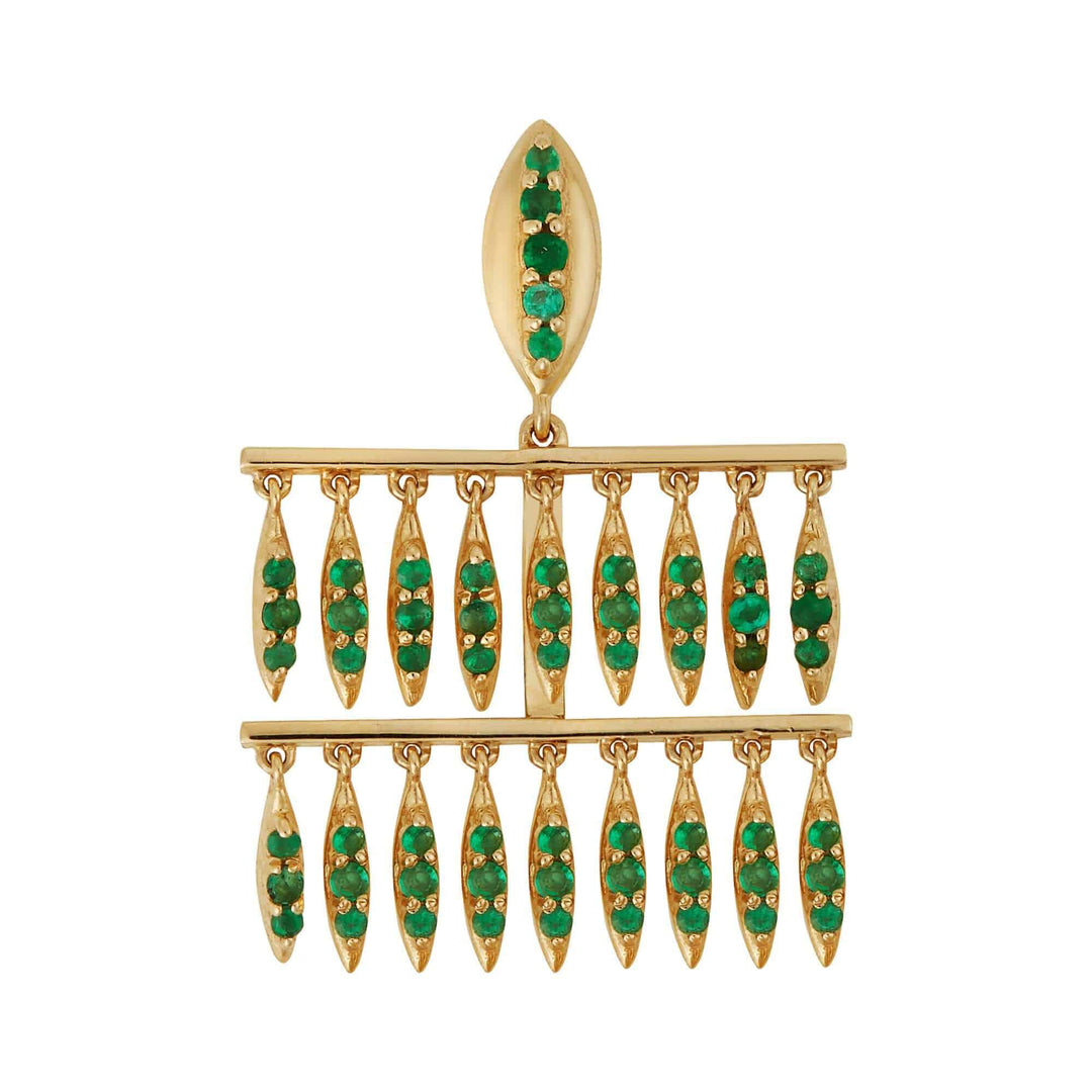 Grass Mini Raining Drops Earrings Y - EM - Grass - Ileana Makri