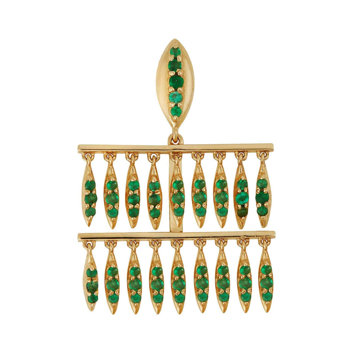 Grass Mini Raining Drops Earrings Y - EM - Grass - Ileana Makri
