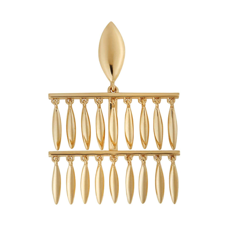 Grass Mini Raining Drops Earrings Y - Grass - Ileana Makri