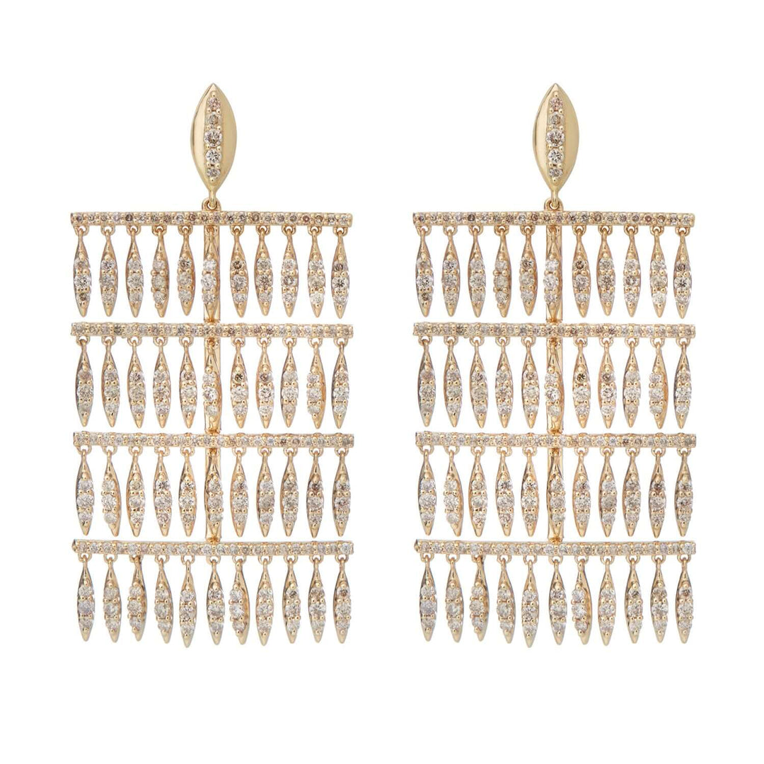 Grass Raining Drops Earrings Y - LCHD - Grass - Ileana Makri