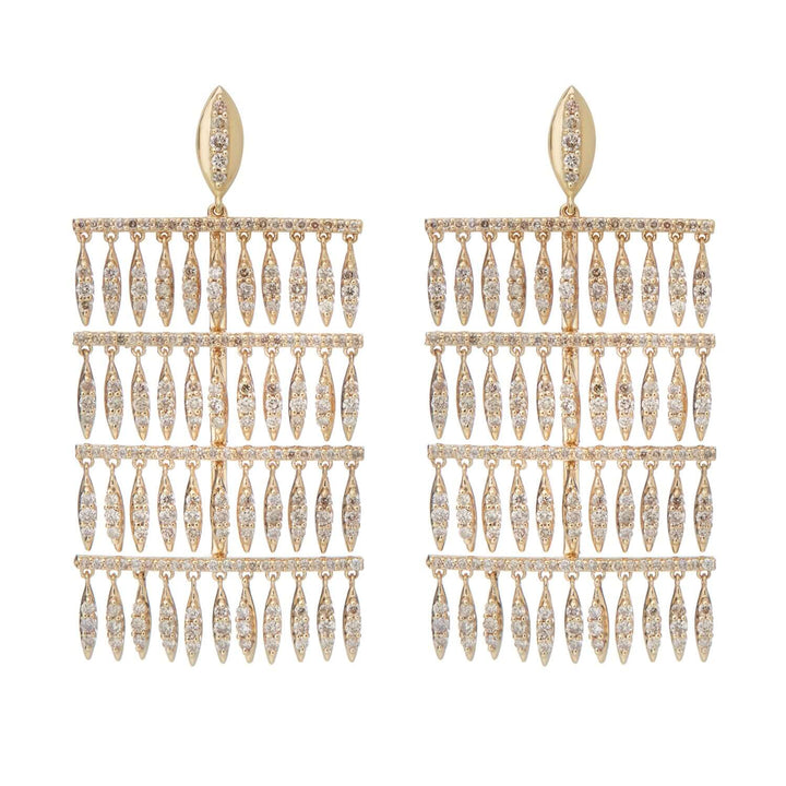 Grass Raining Drops Earrings Y - LCHD - Grass - Ileana Makri