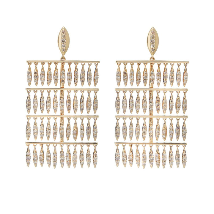 Grass Raining Drops Earrings Y - LCHD - Grass - Ileana Makri