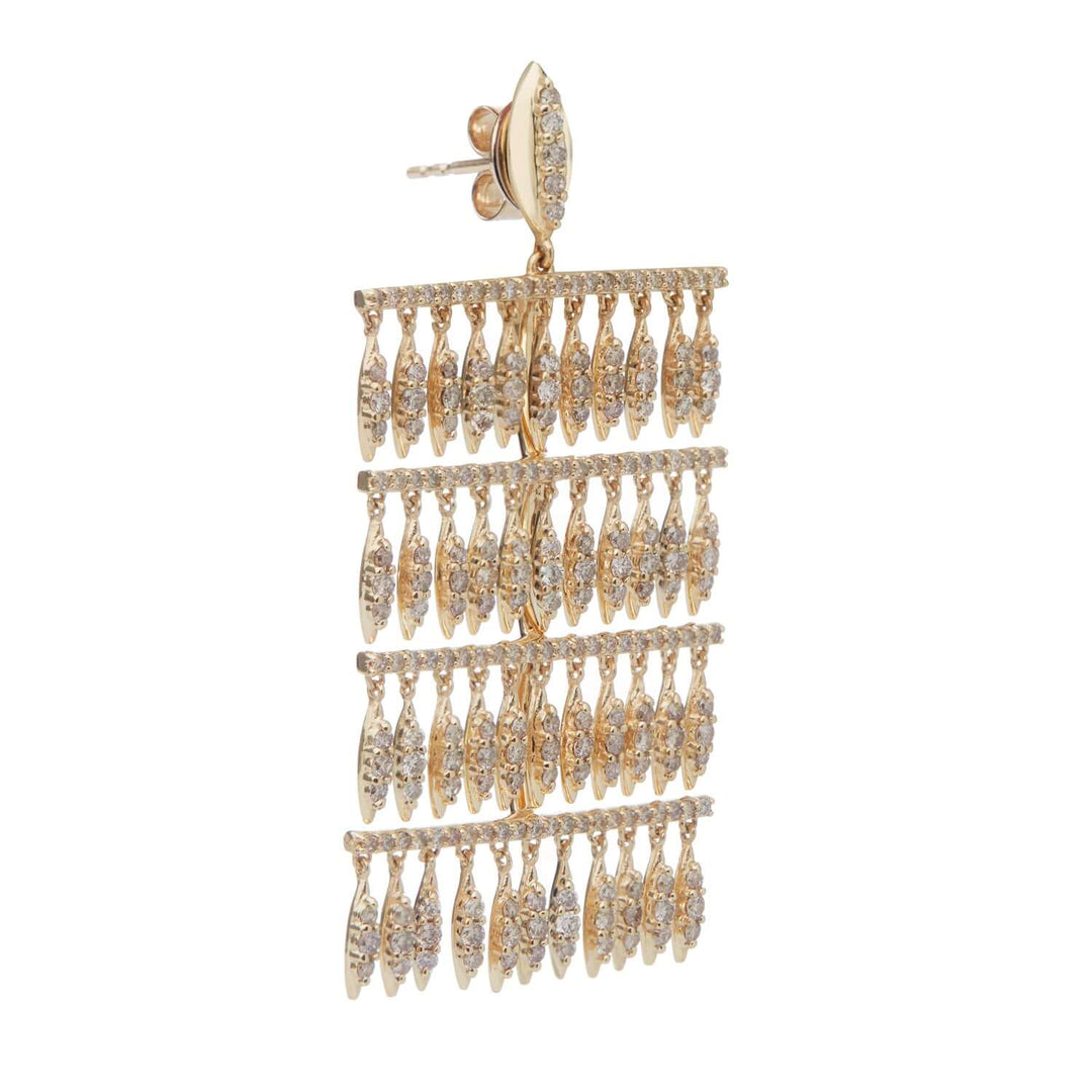 Grass Raining Drops Earrings Y - LCHD - Grass - Ileana Makri