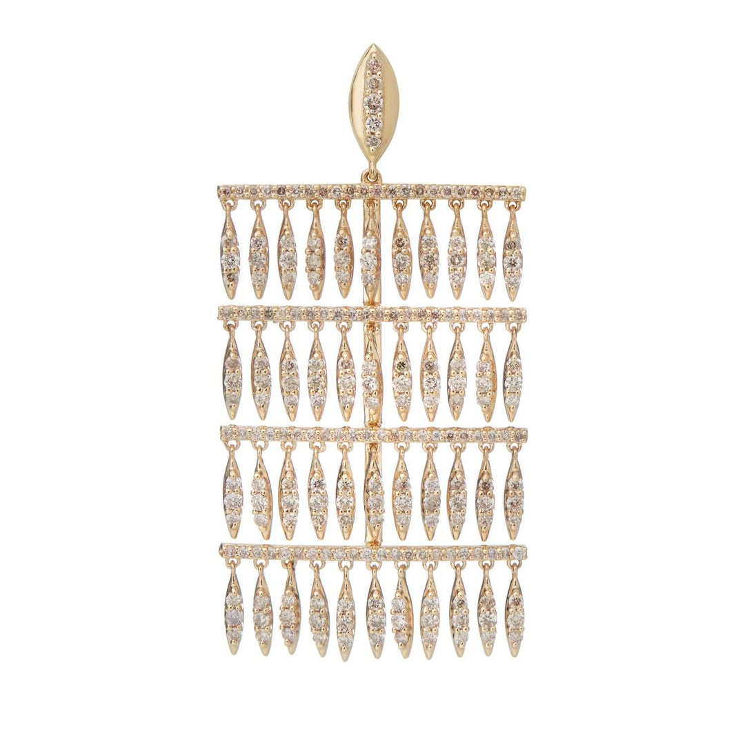 Grass Raining Drops Earrings Y - LCHD - Grass - Ileana Makri