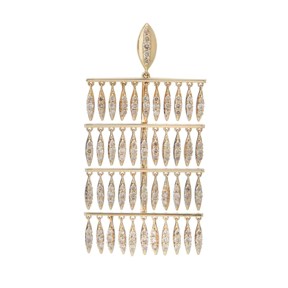Grass Raining Drops Earrings Y - LCHD - Grass - Ileana Makri