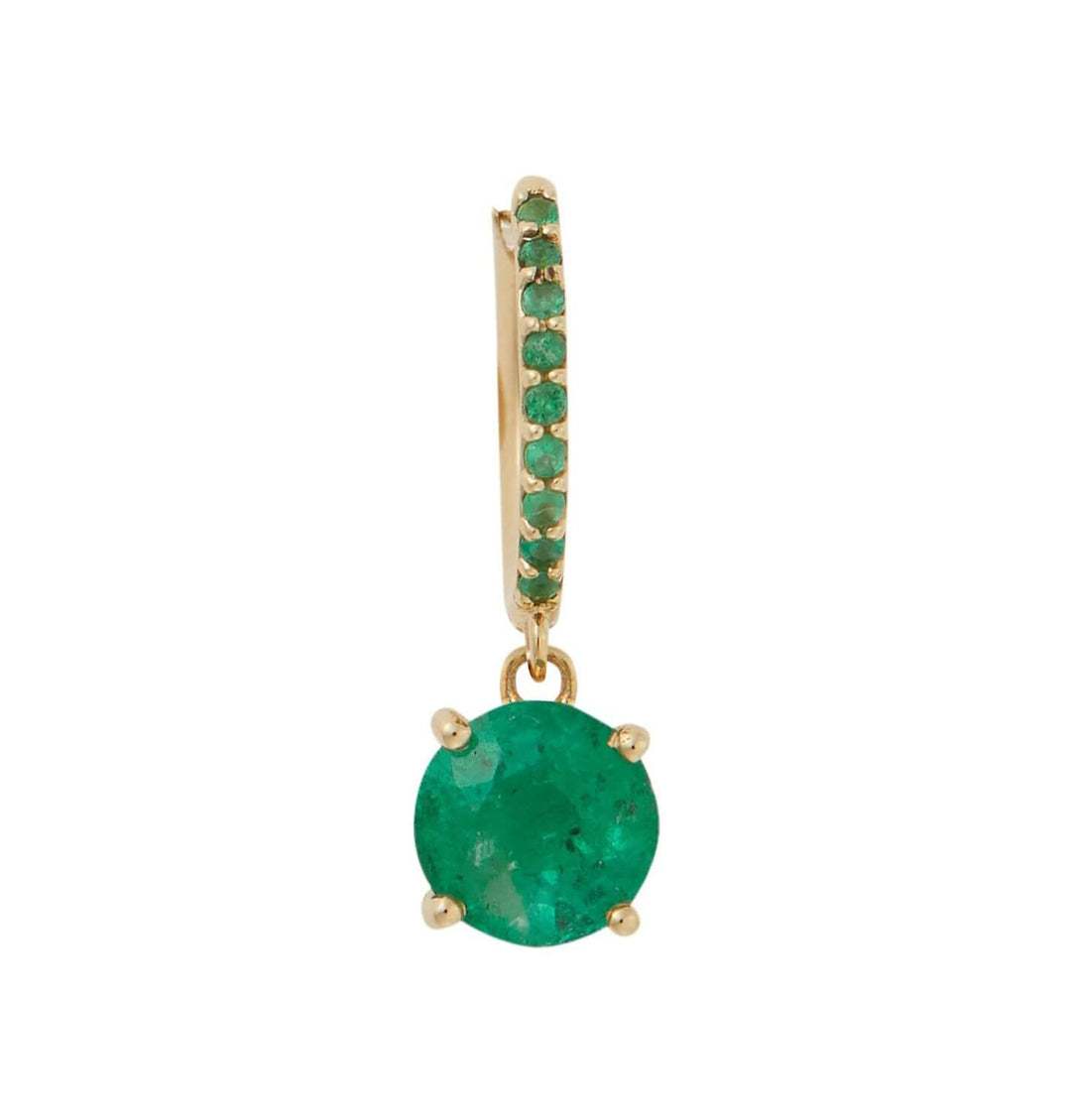 Grass Seed Drop Hoops Y - EM - Grass - Ileana Makri