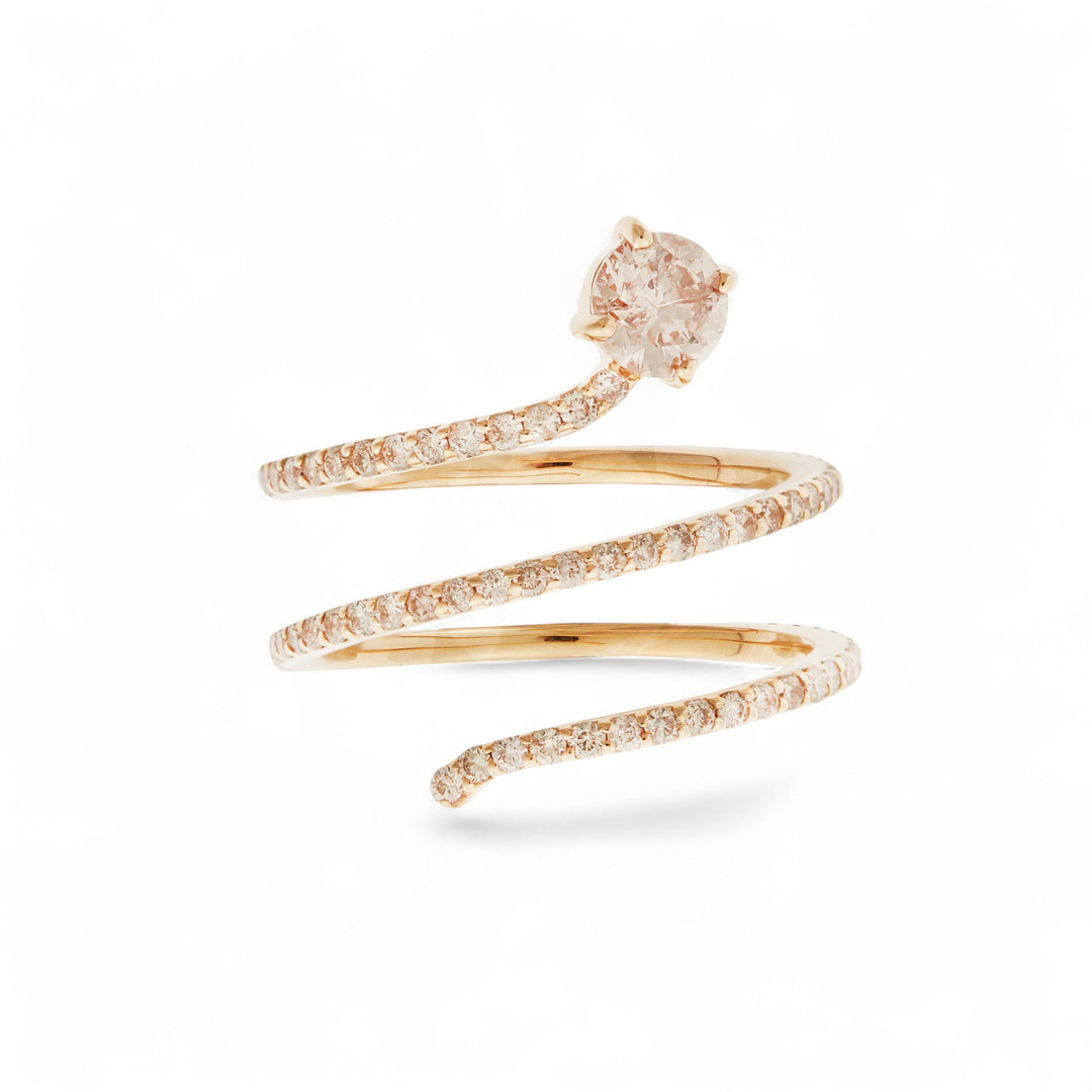 Grass Seed Spiral Ring Y - LCHD - Grass - Ileana Makri