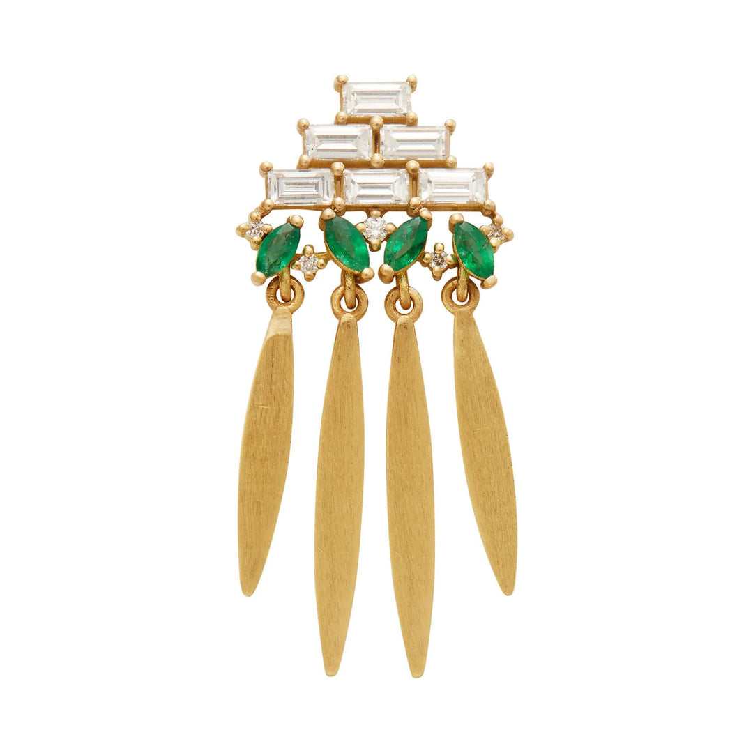 Grass Spike Earrings Y - D - EM - Grass - Ileana Makri