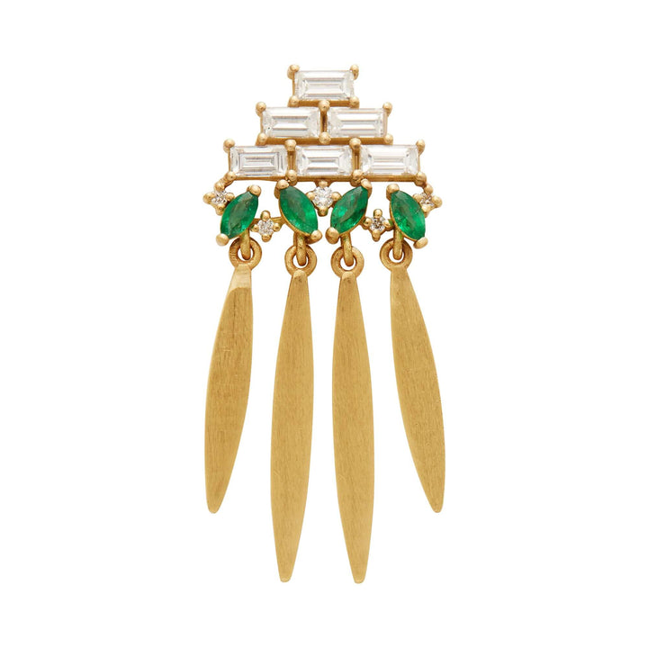 Grass Spike Earrings Y - D - EM - Grass - Ileana Makri