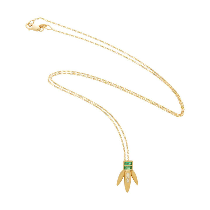 Grass Straw Pendant Y - D - EM - Grass - Ileana Makri