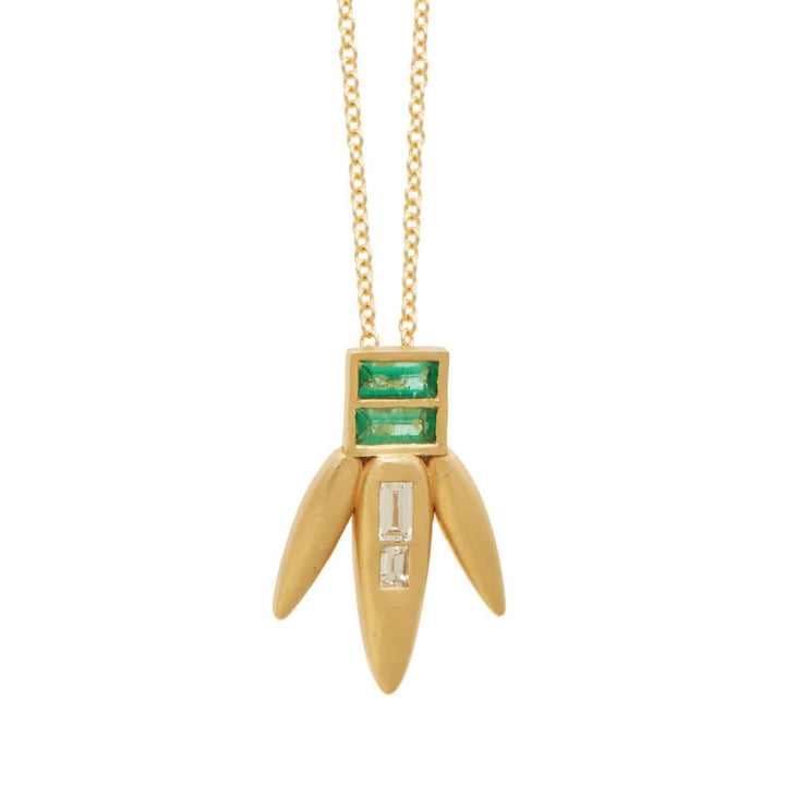 Grass Straw Pendant Y - D - EM - Grass - Ileana Makri