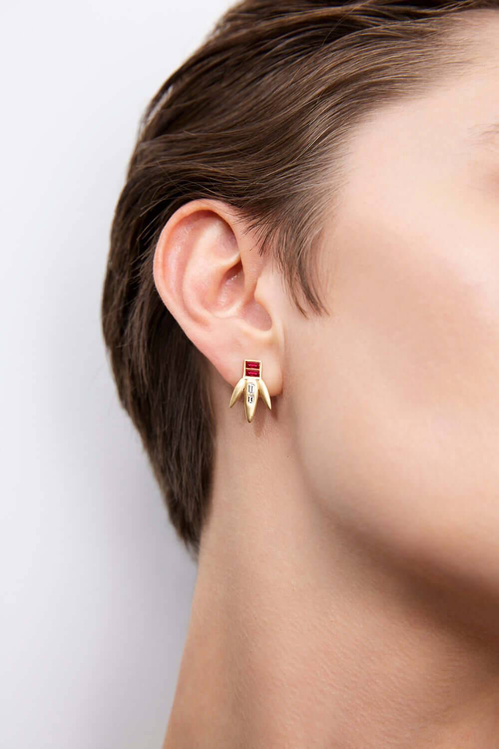 Grass Straw Studs Y - D - RU - Grass - Ileana Makri