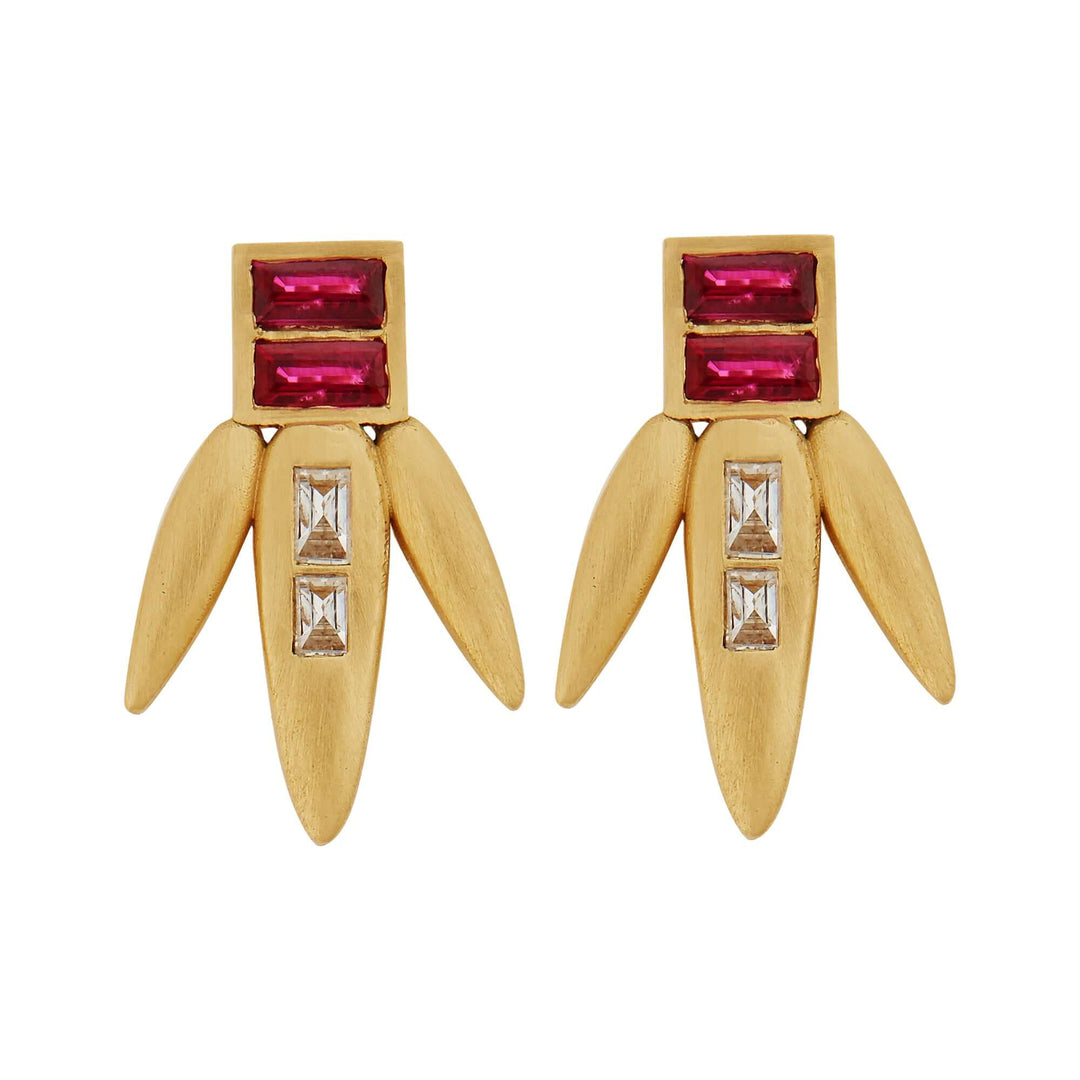 Grass Straw Studs Y - D - RU - Grass - Ileana Makri