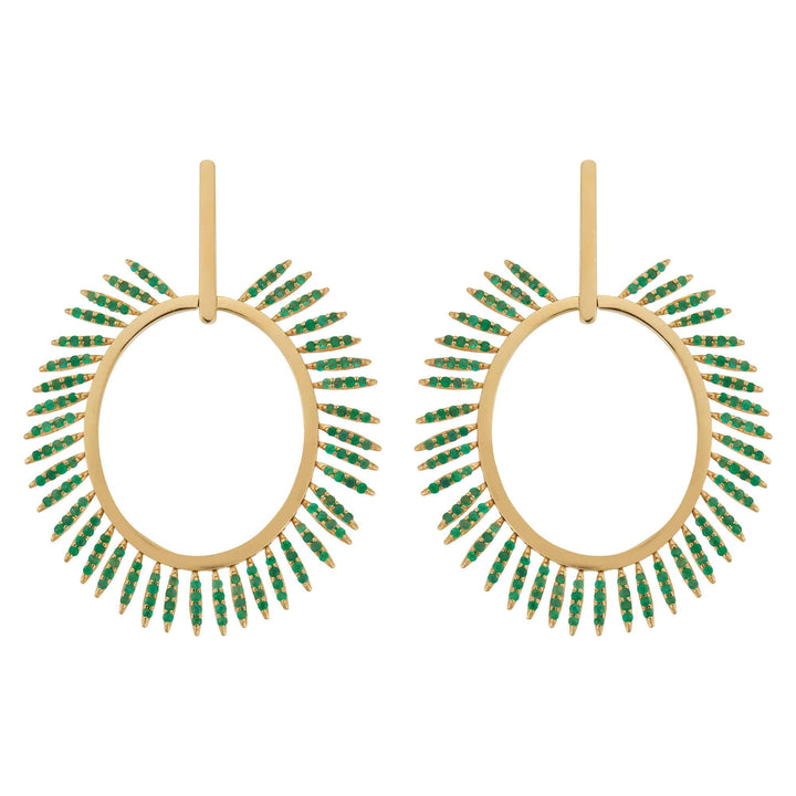 Grass Sunny Earrings Y-EM - Grass - Ileana Makri store