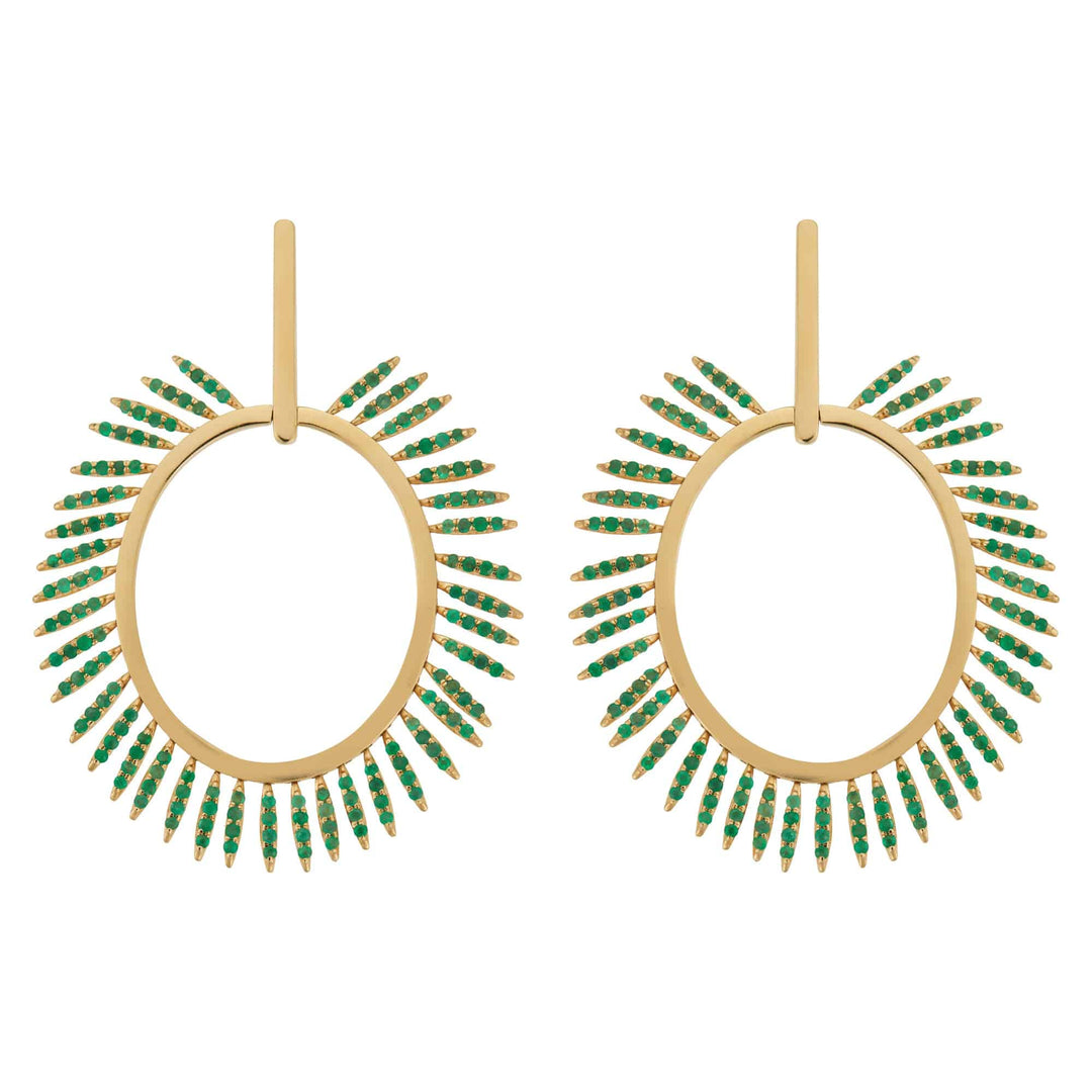 Grass Sunny Earrings Y - EM - Grass - Ileana Makri