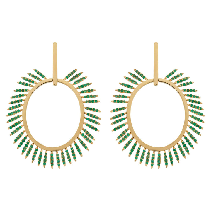Grass Sunny Earrings Y - EM - Grass - Ileana Makri