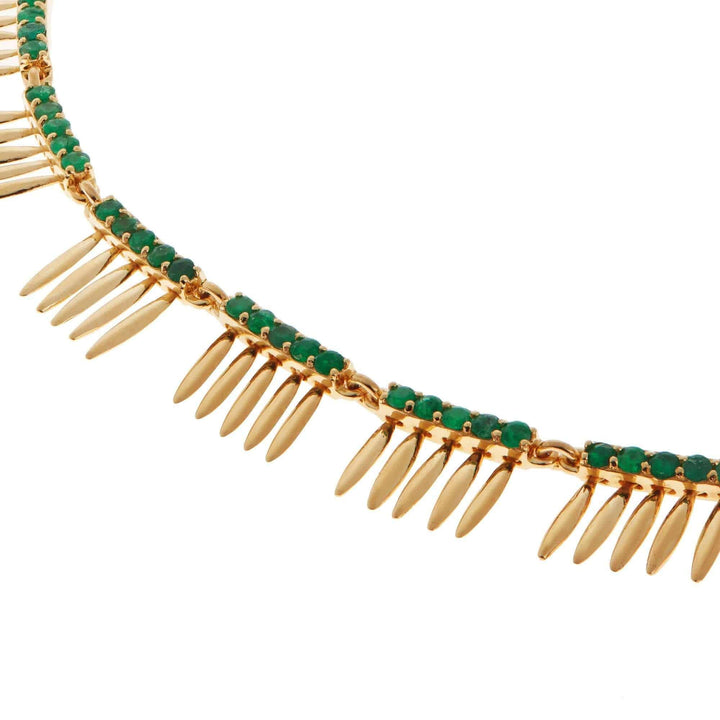 Grass Sunny Leaves Necklace Y - EM - Grass - Ileana Makri