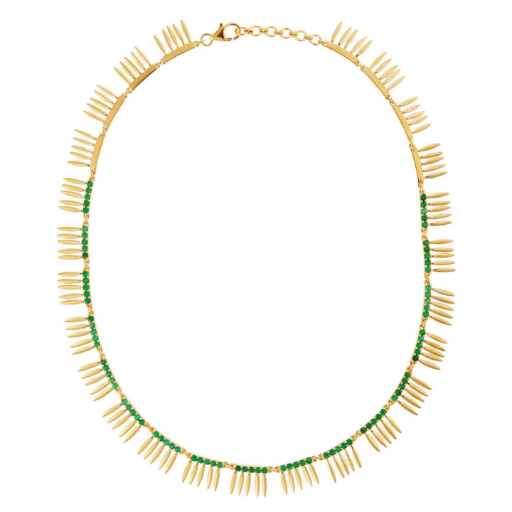 Grass Sunny Leaves Necklace Y - EM - Grass - Ileana Makri