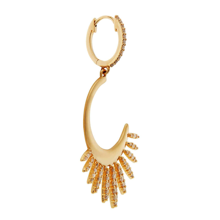 Grass Sunrise Leaves Earrings Y - CHD - Grass - Ileana Makri