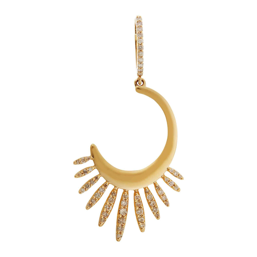 Grass Sunrise Leaves Earrings Y - CHD - Grass - Ileana Makri