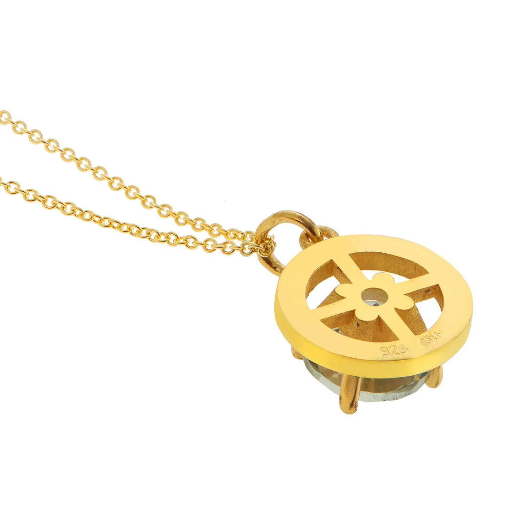 Green Amethyst Enamel - Eye M Neon Rocks - Ileana Makri