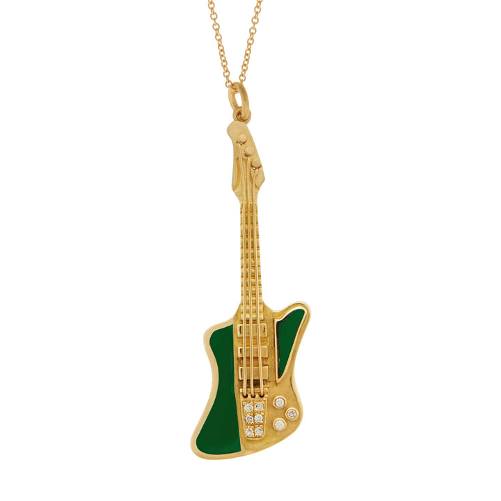 Green Electric Guitar - Music - Ileana Makri