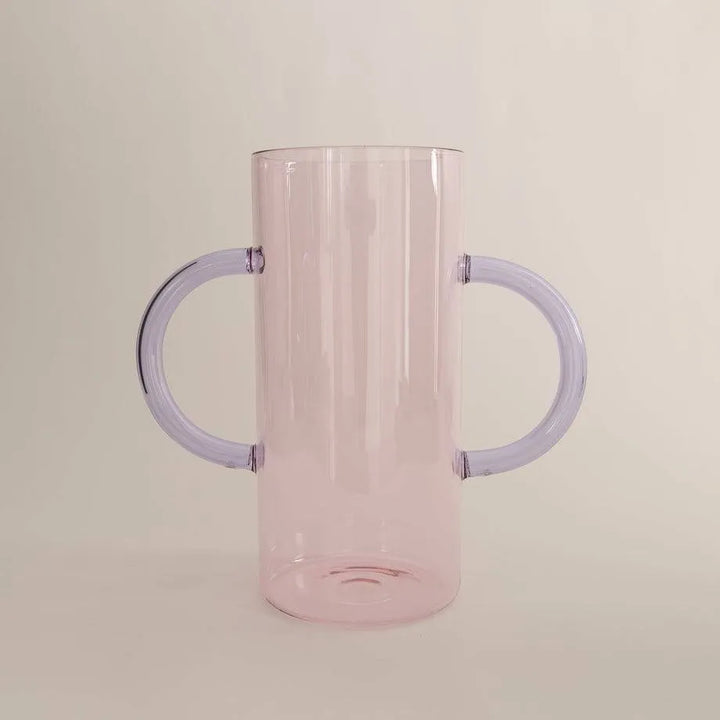 Handle Vase | Pink & Lilac - Sophie Lou Jacobsen - Ileana Makri store