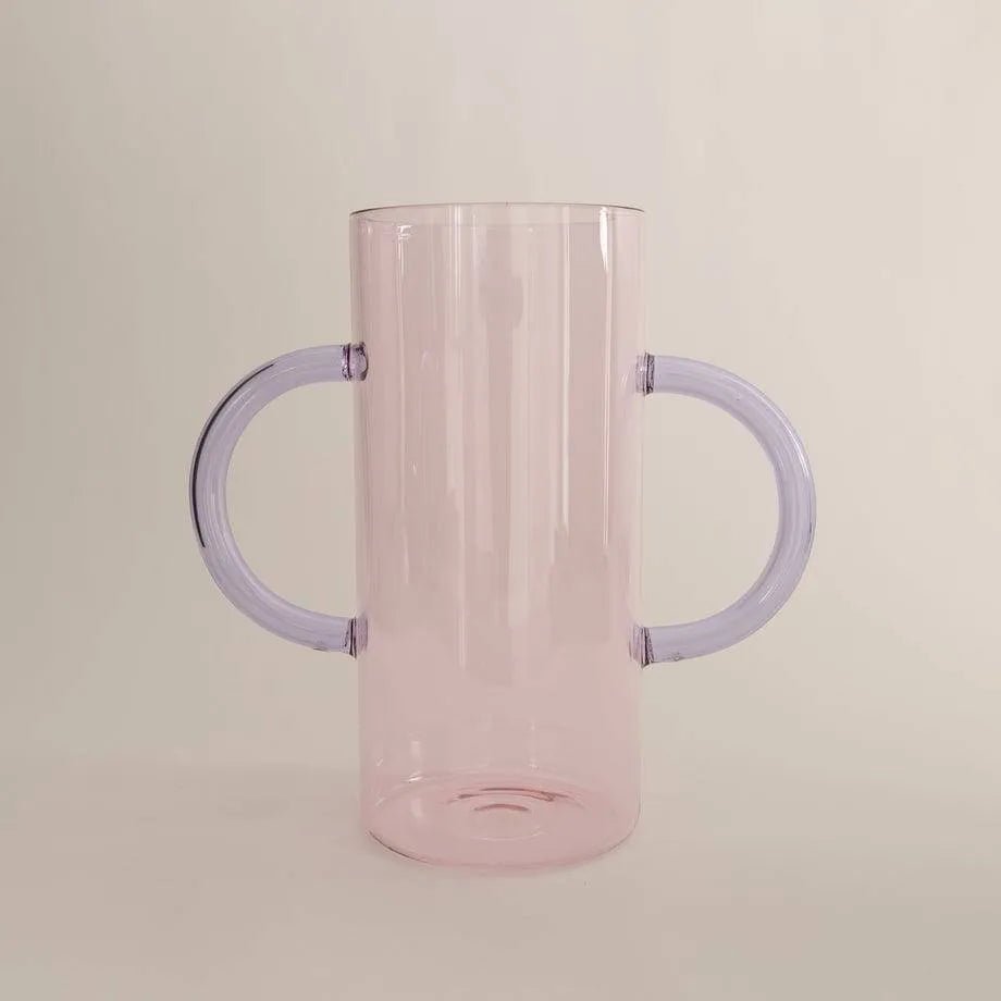 Handle Vase | Pink & Lilac - Sophie Lou Jacobsen - Ileana Makri