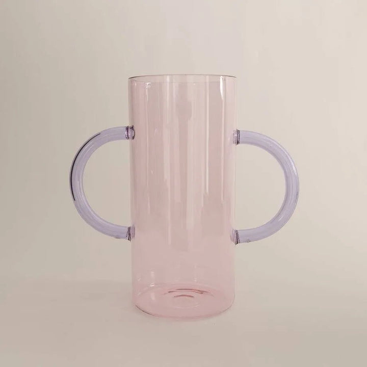 Handle Vase | Pink & Lilac - Sophie Lou Jacobsen - Ileana Makri