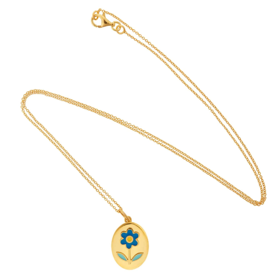 Happy Daisy Pendant - Eye M Flower Power - Ileana Makri