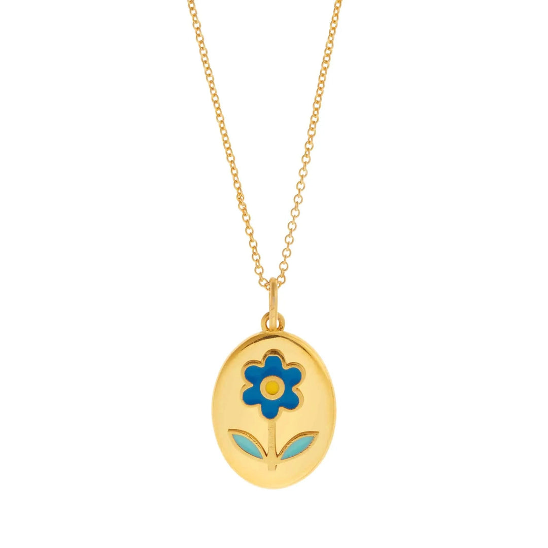 Happy Daisy Pendant - Eye M Flower Power - Ileana Makri