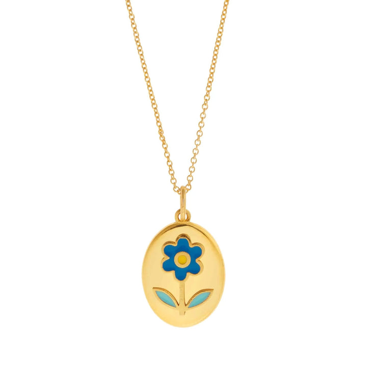 Happy Daisy Pendant - Eye M Flower Power - Ileana Makri