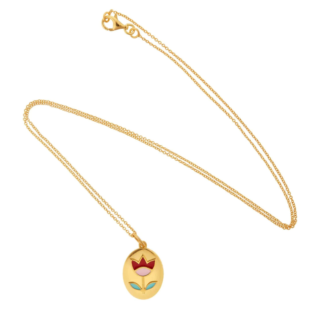 Happy Flower Pendant - Eye M Flower Power - Ileana Makri