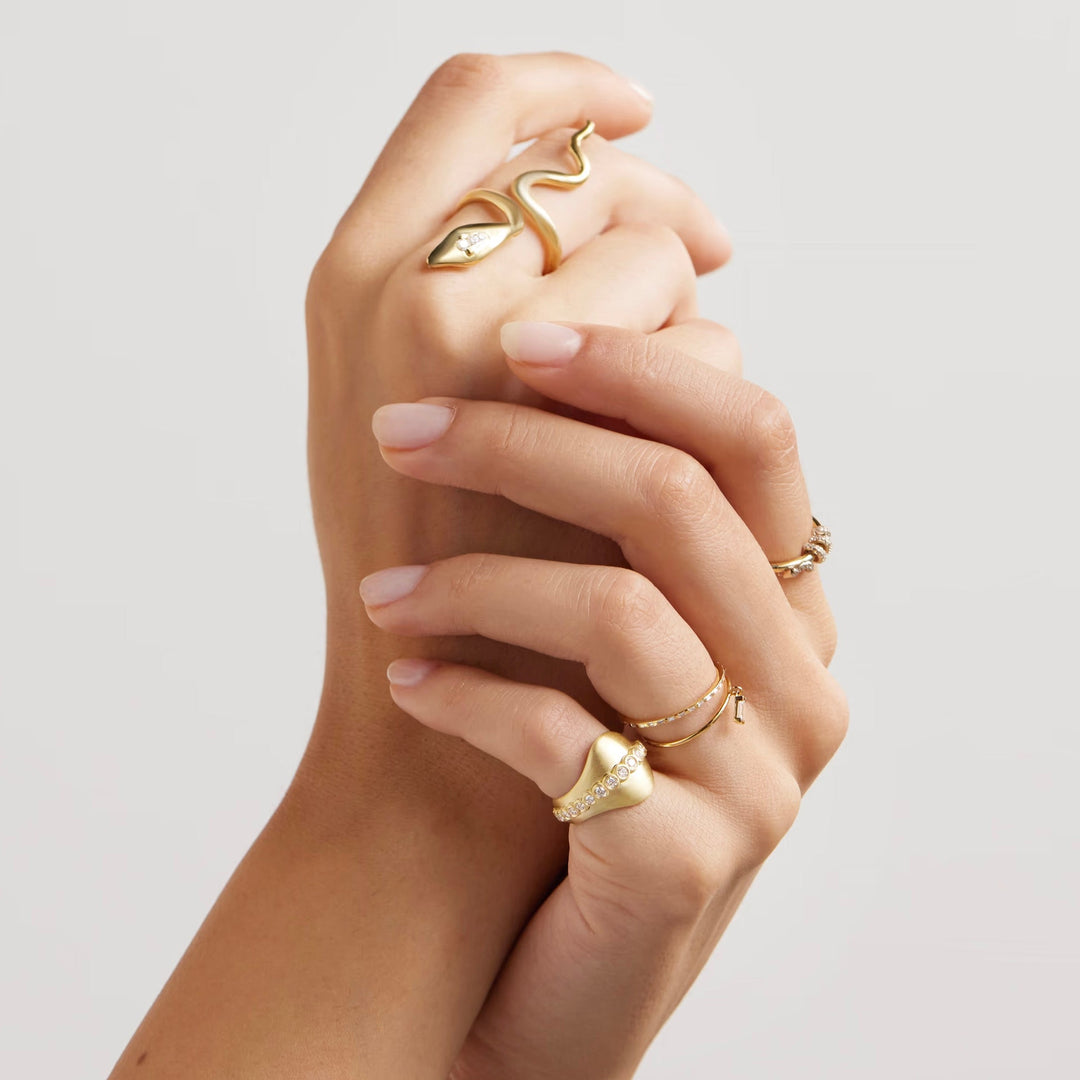 Havana Milky Way Ring - Lunar - Ileana Makri