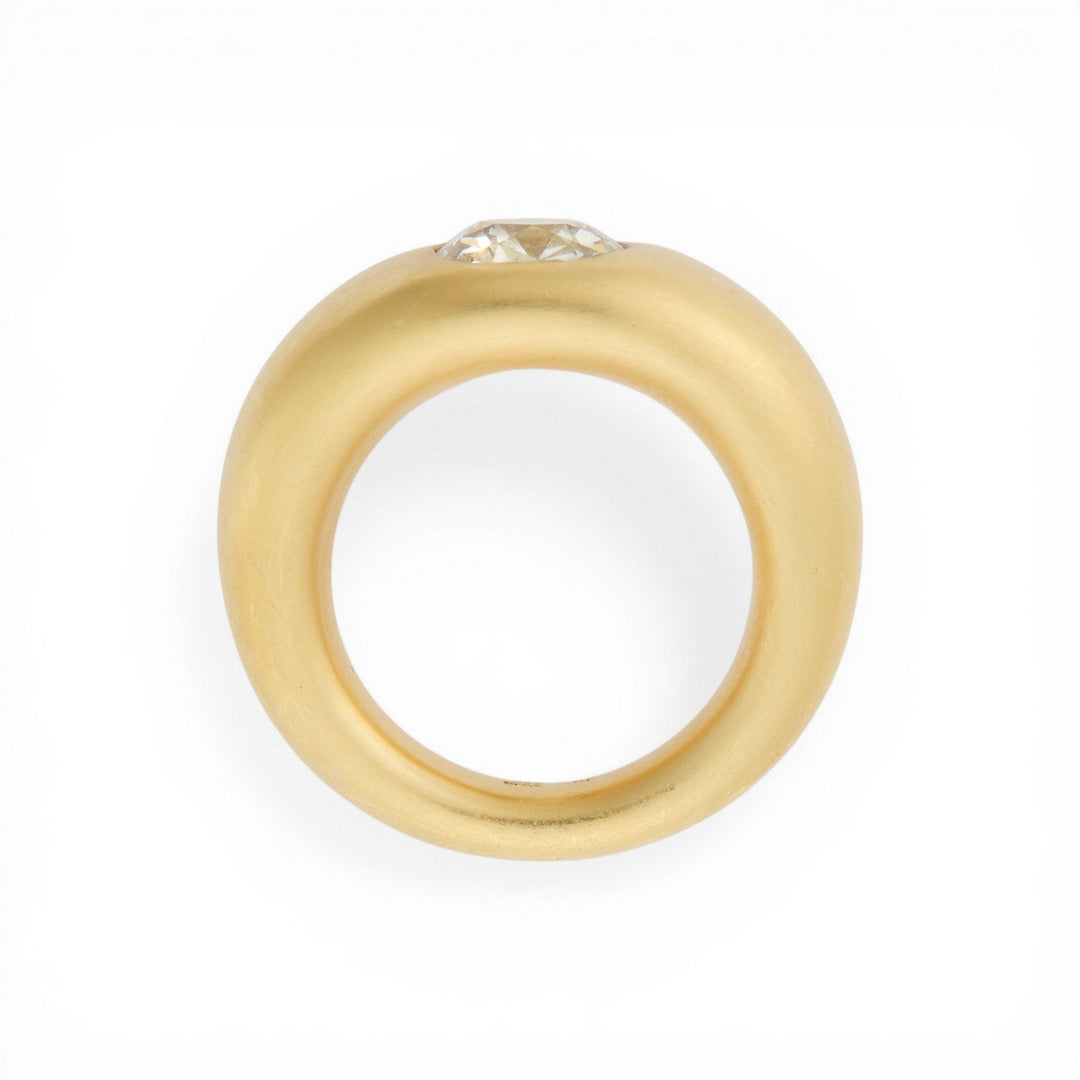 Havana Ring with Cushion Diamond - One of a Kind - Ileana Makri
