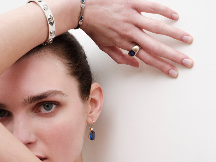 Havana Ring with Kyanite - One of a Kind - Ileana Makri