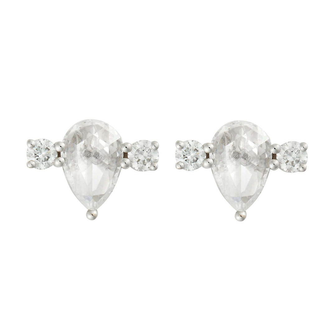 Honey Studs W - D - Bridal - Ileana Makri