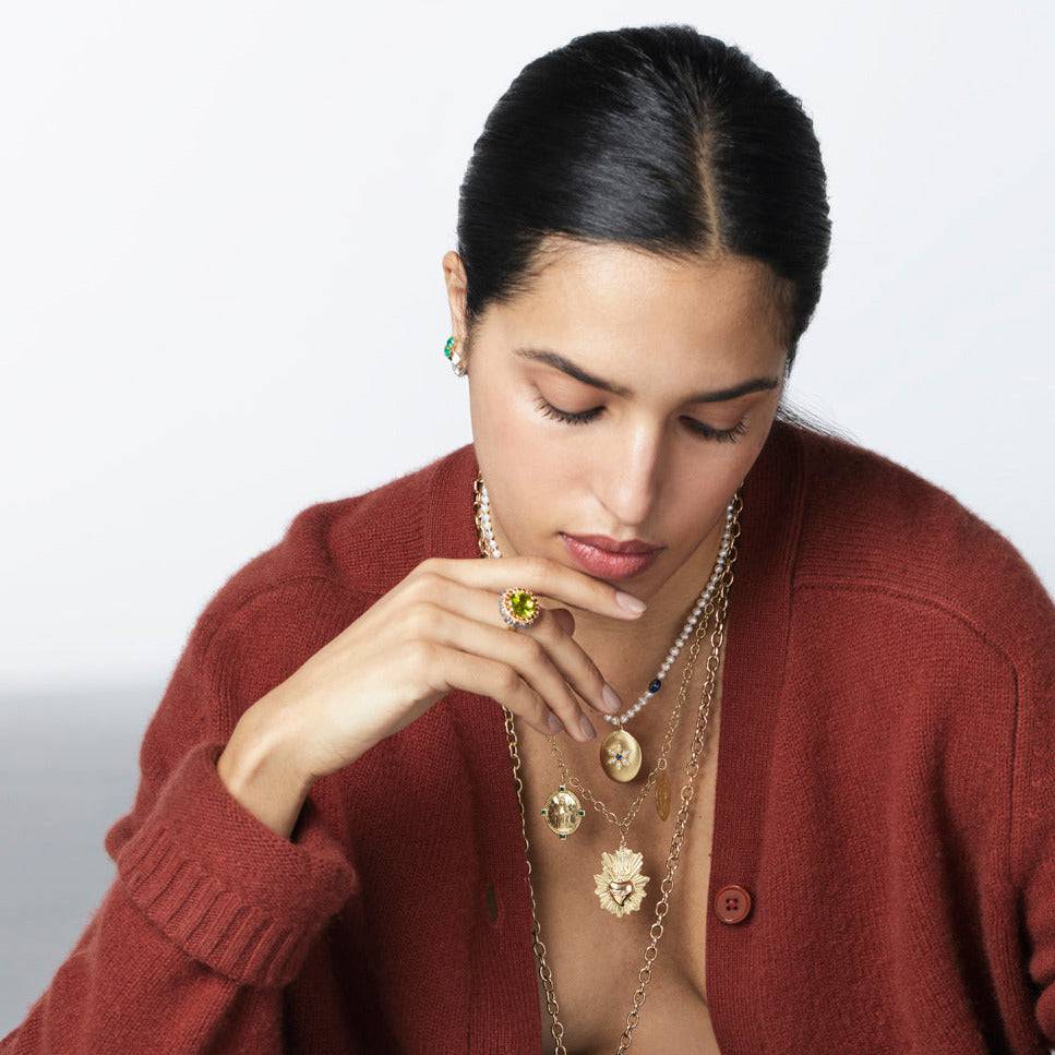 Hope Eternity Flower Ring - OAK - Archive - Ileana Makri