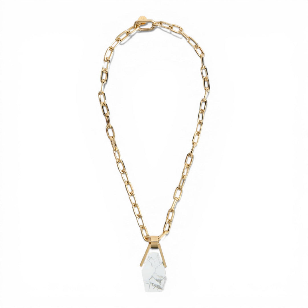 Howlite Portal Necklace - La Double J Accessories - Ileana Makri