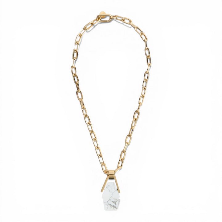 Howlite Portal Necklace - La Double J Accessories - Ileana Makri