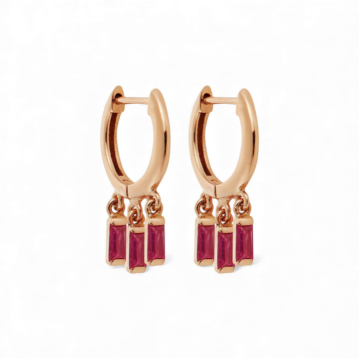 Hug Baguette Hoops R-RU