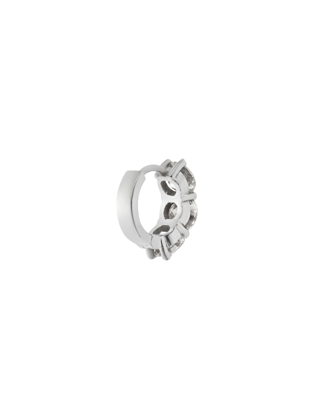 Huggie Hoops Diamond - Cascade - Ileana Makri