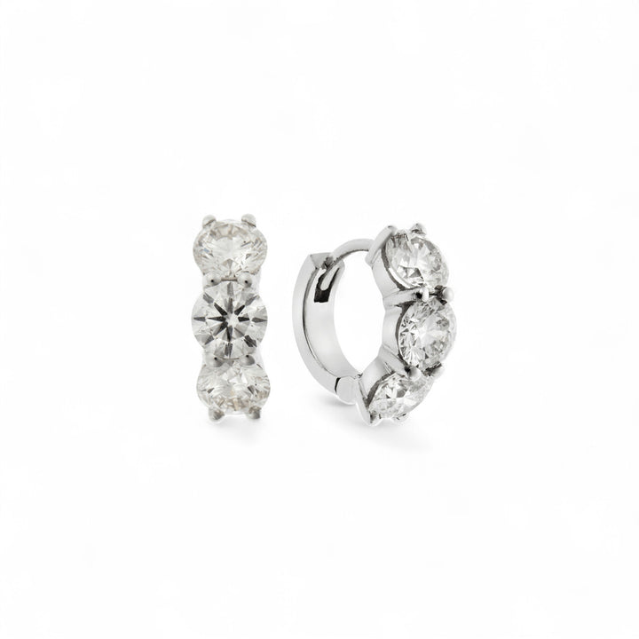 Huggie Hoops Diamond