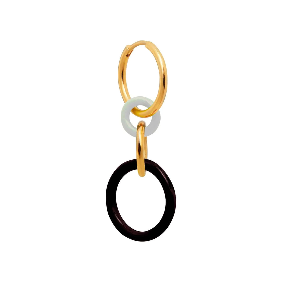 Hula Hoop Black & White - Eye M - Ileana Makri